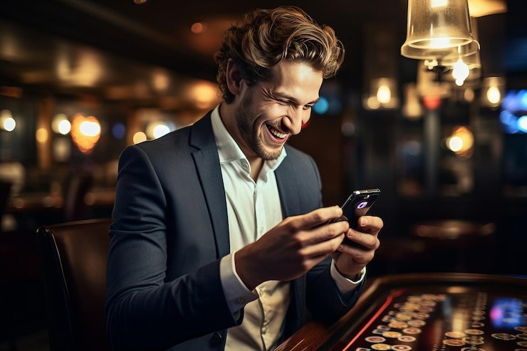 Tampilan mobile dari platform petirslot saat pengguna menikmati pertandingan sepak bola Liga 1 Indonesia